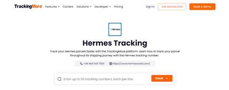 hermes international tracking.